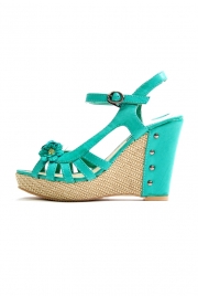 High Heels AS368 Green 12 pairs